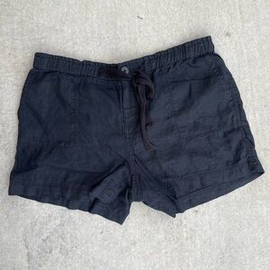 JCP Drawstring Linen Shorts MEDIUM